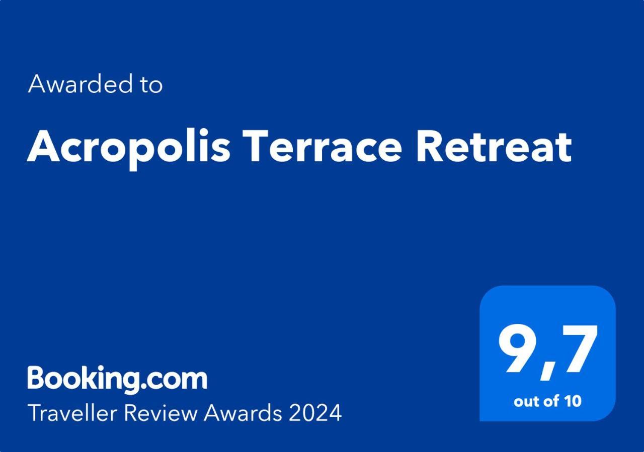 Acropolis Terrace Retreat Lägenhet Aten Exteriör bild